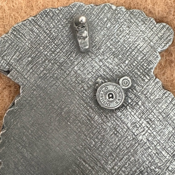 Double D Ranch Saqui Concho Belt - Brown and Green - Picture 4 of 6